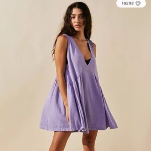 Free People Beach On My Mind Mini Dress in Purple Size XS